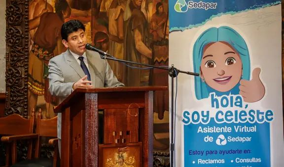"Celeste": Sedapar atenderá de manera virtual reclamos de usuarios en Arequipa