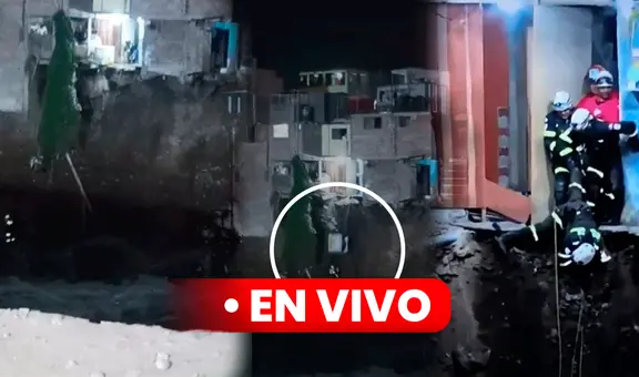 Huaicos en Lima EN VIVO: rescatista golpeado por congeladora no sufrió fracturas y se encuentra estable