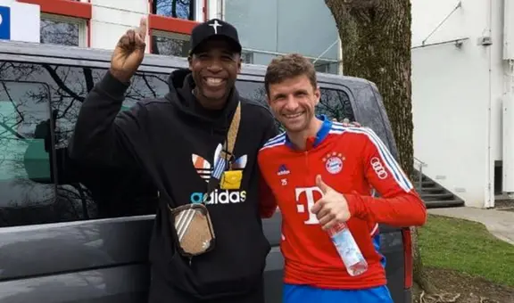 ¡'Cuto' Guadalupe y Thomas Müller juntos! El más grande 'crossover' en la previa del Perú vs. Alemania