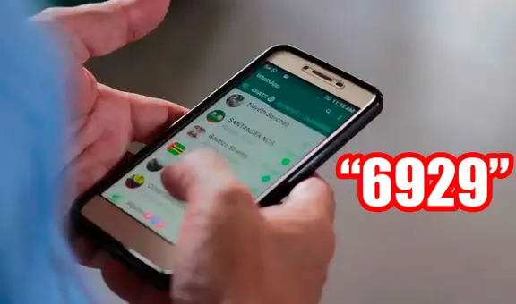 ¿Qué significa cuando alguien te envía el número '6929' por WhatsApp? Aquí la respuesta