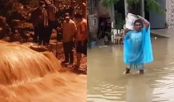 Quebradas se activan por lluvias intensas, aíslan a miles de familias y arrasan cultivos en Piura