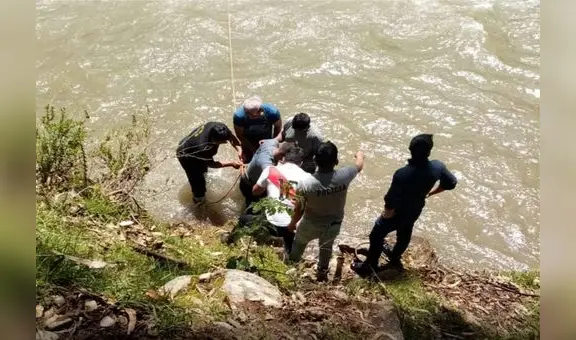 Mujer que lavaba ropa muere ahogada tras ser arrastrada por río en Huánuco