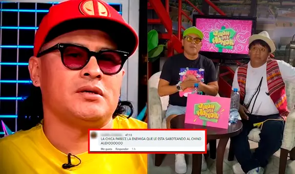 Chino Risas hace en vivo en redes de Latina, pero fans enfurecen por fallas: "Lo están saboteando"