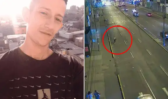 Sergio Tarache huyó tras ataque en plaza dos de Mayo: video muestra que nadie lo detuvo