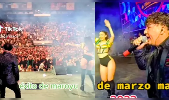 Maroyu puso a bailar con su cumbia al público argentino en su presentación en Luna Park