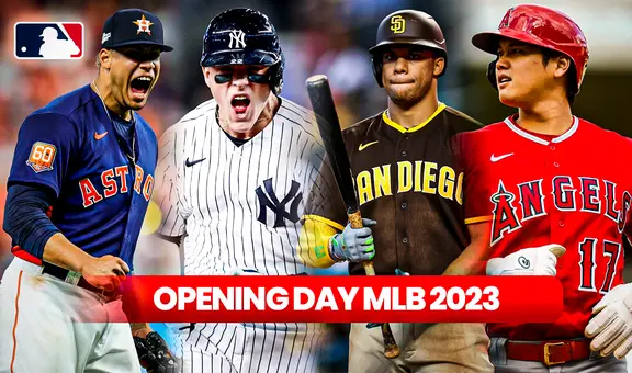 Opening Day MLB 2023: calendario de juegos, fecha y horarios