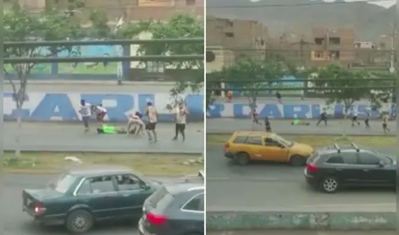 Comas: un enfrentamiento entre presuntos barristas dejó un herido y alarmó a los vecinos