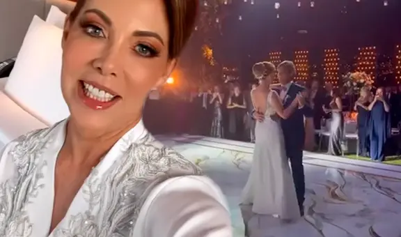 Maritere Braschi se casó con Guillermo Acha: así fue su primer baile de esposos