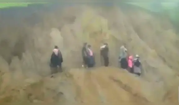 Lluvias ocasionan derrumbe y dejan incomunicados a caseríos de Ayabaca en Piura