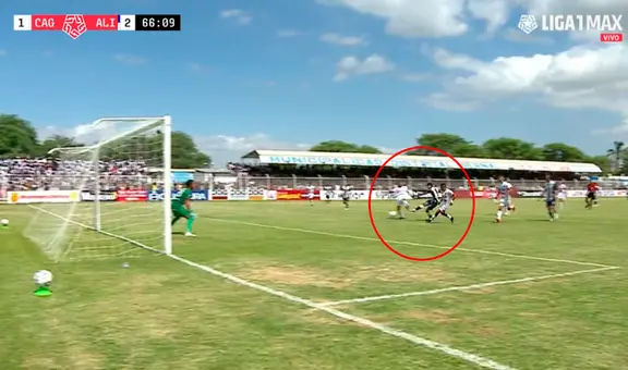 ¡Golazo! Franco Zanelatto la paró de pecho y sacó un latigazo para poner el 2-1 de Alianza Lima