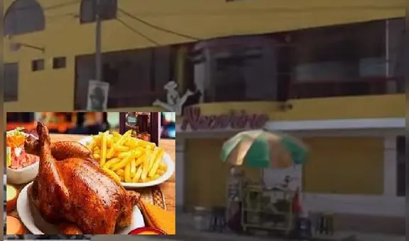 ¡El colmo! Hombre entra a restaurante y se roba un pollo a la brasa y un celular en Trujillo