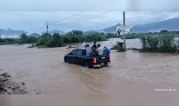 Lambayeque: urge puente para evitar accidentes en badén Juana Ríos de Chongoyape
