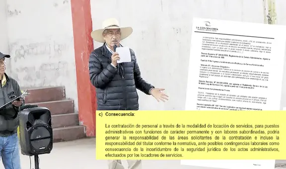 Arequipa: en Cerro Colorado contratan a funcionarios por locación de servicios