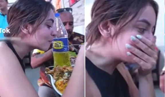 Salvadoreña prueba ceviche por primera vez y sorprende con su reacción: "Se me hace agua la boca"