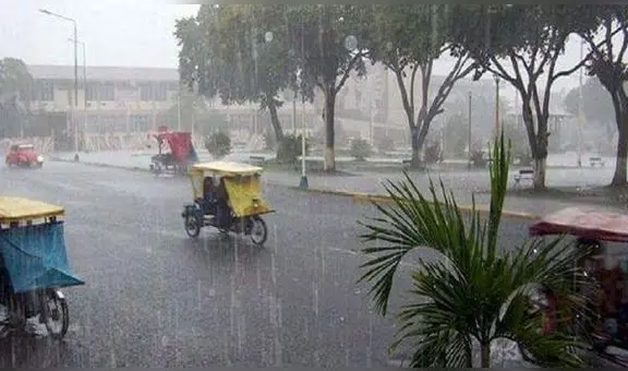 Senamhi advierte lluvias acompañadas de descargas eléctricas en la selva del Perú