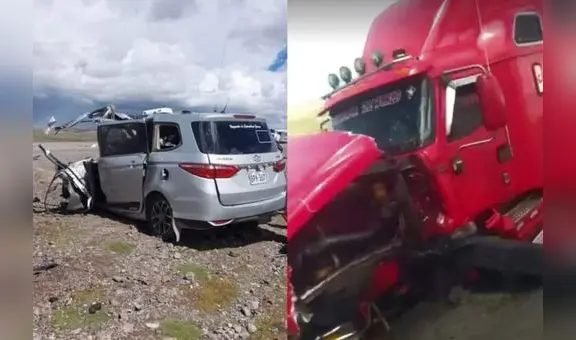 Accidente de tránsito en la carretera Arequipa – Puno dejó 6 muertos y 2 heridos