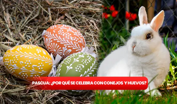 Pascua en Estados Unidos: ¿por qué se conmemora con conejos y huevos?