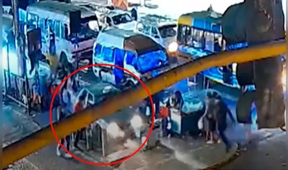 SJL: sujeto atropelló a 5 serenos tras intentar secuestrar a una mujer