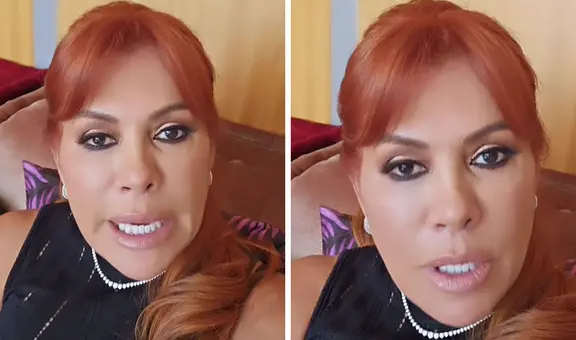 Magaly responde a detractores que critican pronto regreso a su programa tras muerte de su padre