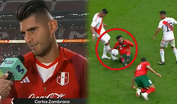 Carlos Zambrano se excusa y no entiende su expulsión con Marruecos: "Se ve que me agrede"