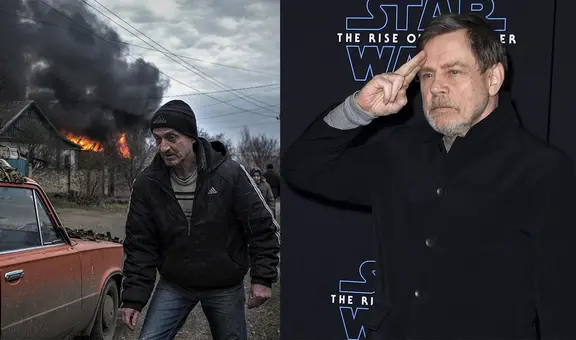 Ucrania lanza alerta contra bombardeos con voz de Luke Skywalker de "Star Wars"