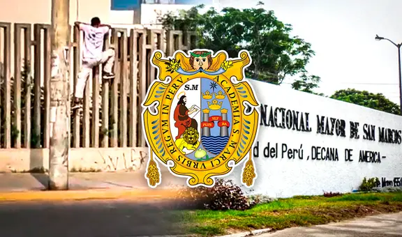 Postulante que trepó muro de UNMSM denuncia agresión y revela todo lo que sucedió al ser atrapado