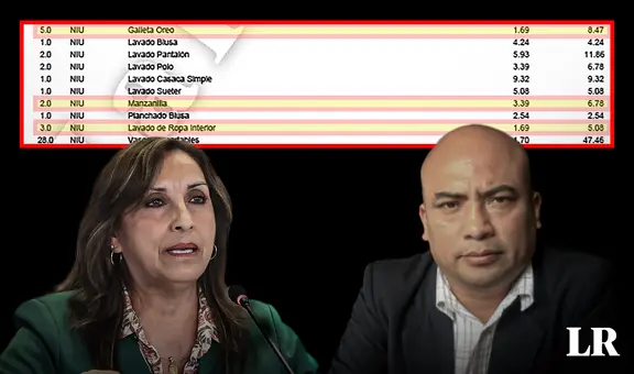 Lavado de ropa, comidas y pasajes: los pagos no declarados de Shimabukuro a Boluarte en campaña