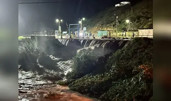 Se registra desborde de río Ferreñafe en Lambayeque