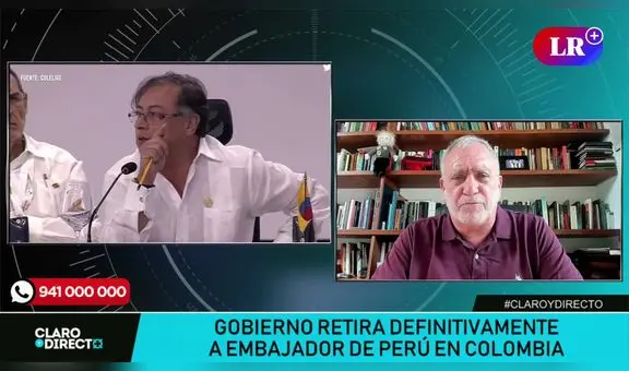 AAR: "A Petro nadie le ha dado la autorización para entrometerse en los asuntos peruanos"