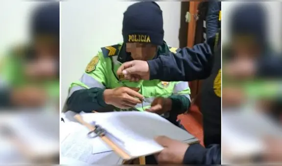 Policías son detenidos por cobrar coima para devolver moto recuperada en Cusco