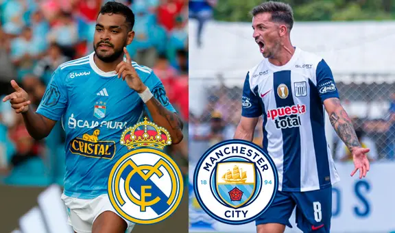 Alianza y Cristal enfrentarán a exfiguras del Manchester City y Real Madrid en la Libertadores