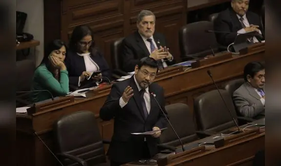 Congreso: Pleno salva de la suspensión a Luis Cordero Jon Tay y regresan su caso a Ética