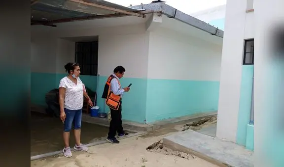 Piura: niños no van a clases por deterioro de colegio rehabilitado hace 2 años
