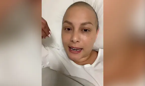 Natalia Salas fue hospitalizada tras haber sido diagnosticada con pericarditis