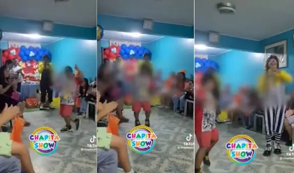 Niño baila tunantada en su fiesta de cumpleaños y la rompe con sus singulares pasos: “Qué hermoso”