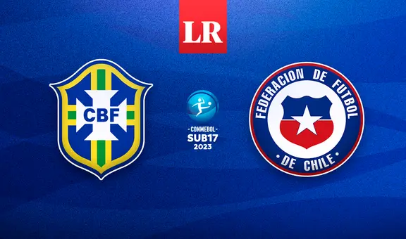 Brasil vs. Chile EN VIVO: ¿a qué hora juegan y dónde ver el duelo por el Sudamericano sub-17?
