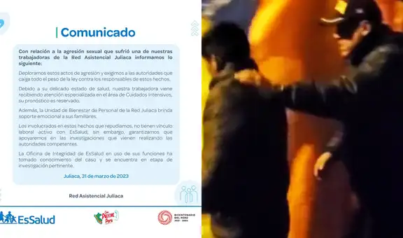 EsSalud Puno sobre acusados de violación sexual grupal: "No tienen vínculo laboral activo"
