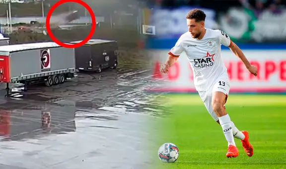 Sofiane Kiyine, exjugador de Lazio, sufre accidente y su carro 'vuela' a 5 metros de altura