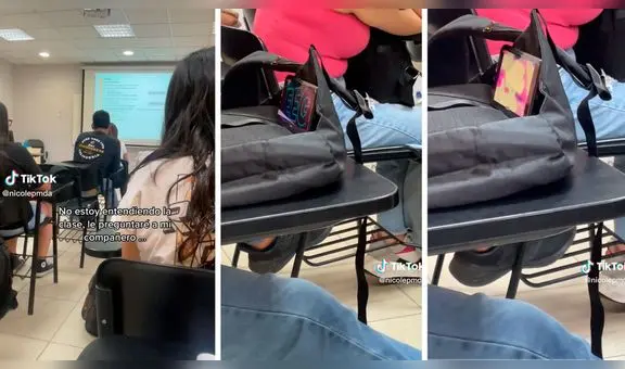 Universitario ve "Esto es guerra" en plena clase y deja en shock a su compañera: “Desaprendiendo”
