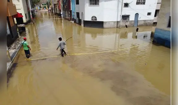 Vías de Chiclayo se parten y se vuelven zonas de peligro