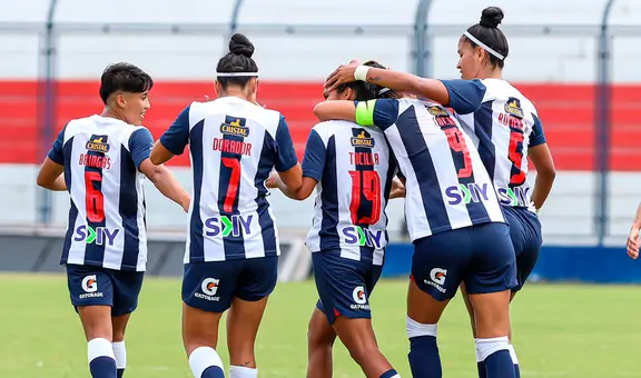 ¡Van por el tricampeonato! Alianza Lima goleó 8-0 a San Martín en el inicio de la Liga Femenina