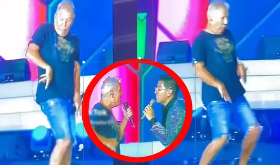 Grupo 5: Raúl Romero causó revuelo con sus curiosos pasos de baile en concierto de la orquesta
