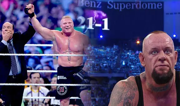 El fin de una era: la vez que Brock Lesnar acabó con el invicto en WrestleMania de The Undertaker