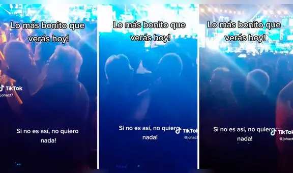 Adultos mayores protagonizan romántico baile en concierto del Grupo 5 y causan furor en redes sociales