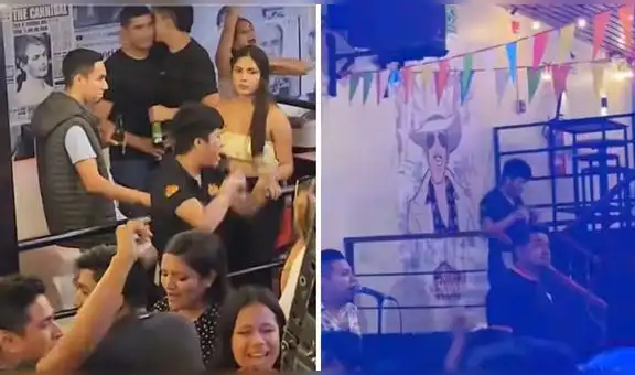 "Qué rica chamba": mozo bailarín sorprende con sus pasos mientras trabaja