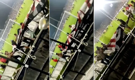 Hinchas de Alianza Lima robaron bandera del Comando Sur tras partido ante Cienciano