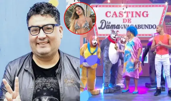 Alfredo Benavides y bailarín ‘destrozan’ set de “JB en ATV” tras sketch de baile de Gabriela Serpa