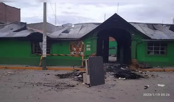 Puno: comisaría incendiada en Macusani sería construida el próximo año