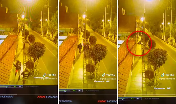 Serenazgo es captado huyendo luego de tocar el timbre de una casa: "Parece un niño"