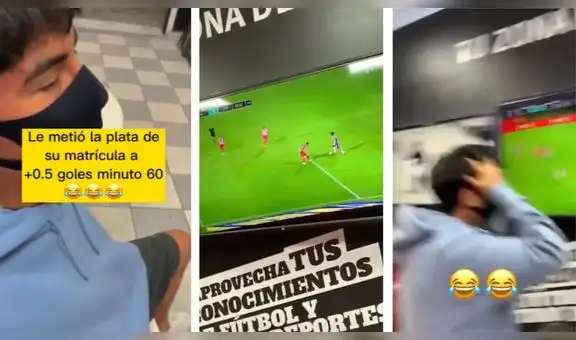 Joven lamentó haber perdido el dinero de su matrícula en apuesta: "Mi mamá me va a matar"